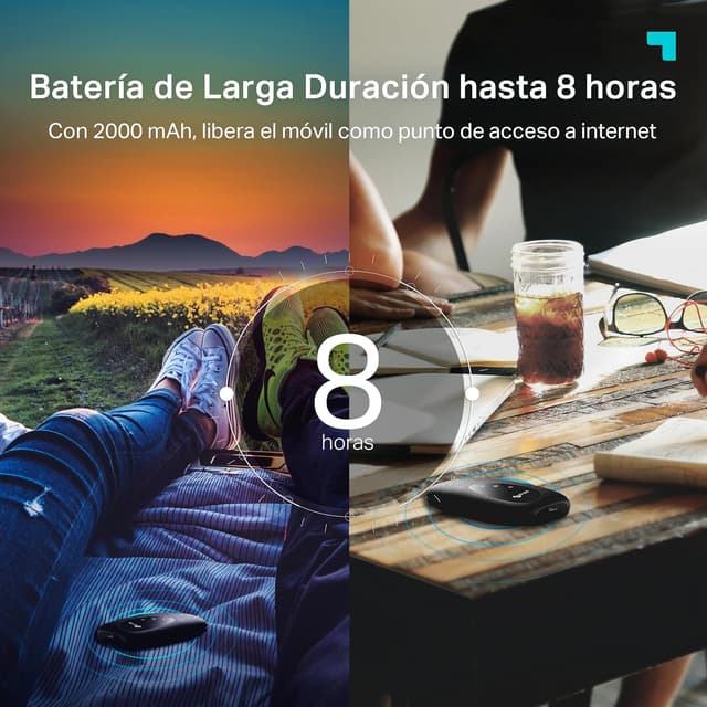 Detalle 2 de TP-Link M7000 Router 4G móvil 150 Mbps