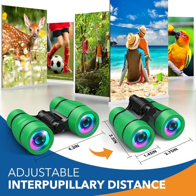 Thumbnail 5 de HappyKidsClub Binoculars 4x for Kids