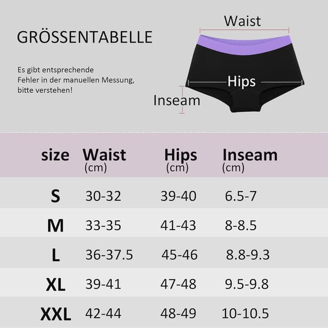 Thumbnail 6 de Libella Damen Panties im 6er Pack – Hipsters/Boxershorts aus Baumwolle mit soft-dehnbarem Bund (3429)