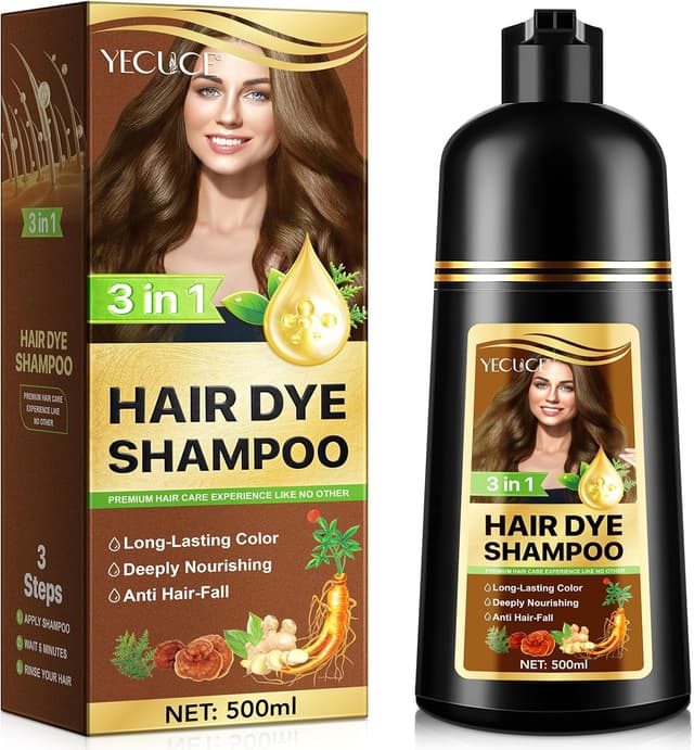 Detalle de Champú 3 en 1 para cabello gris 500 ml