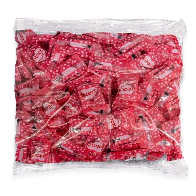 Detalle 2 de Traubenzucker Bonbons 500 g Kirsch-Herzen
