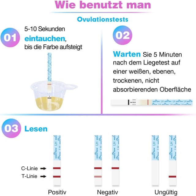 Thumbnail 3 de Easy@Home Ovulationstest 25er Pack 📋