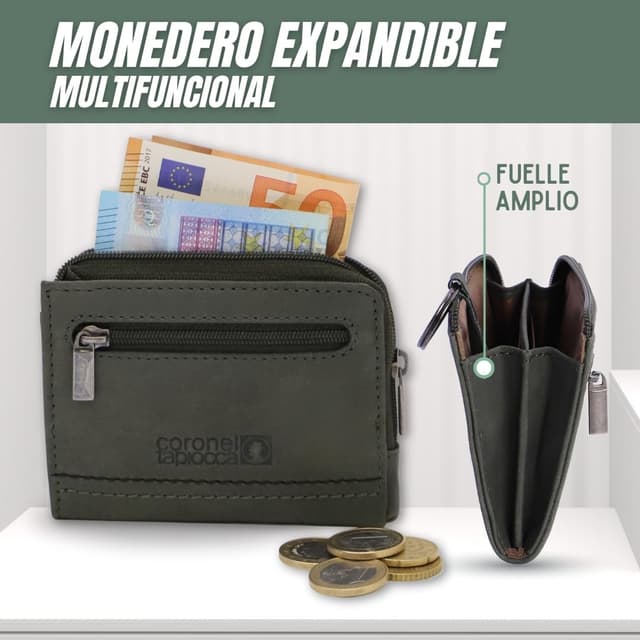 Detalle 2 de Coronel Tapioca Cartera monedero 8 x 10,5 cm