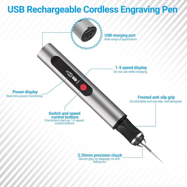 Thumbnail 2 de Engraving Pen Ultimate Cordless Engraver