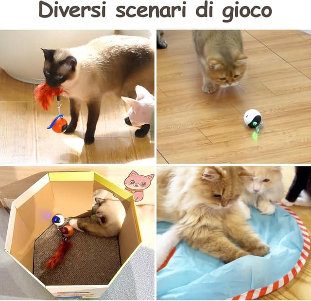 Detalle 2 de Migipaws Set giocattoli per gatti