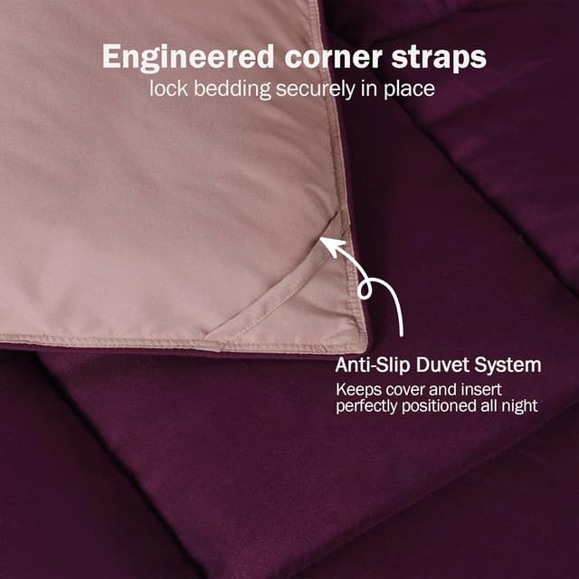 Thumbnail 3 de HIG 3 Pieces Plum Duvet 10.5 Tog
