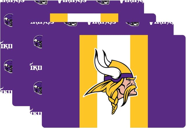 Thumbnail 6 de Proformance Home NFL Big Logo Repeat Reversible Place Mat & Table Runner Set