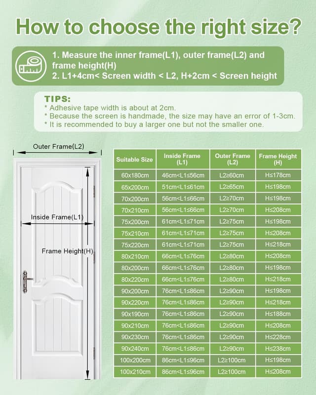 Thumbnail 6 de Auxmir Zanzariera magnetica 150x260 cm nera