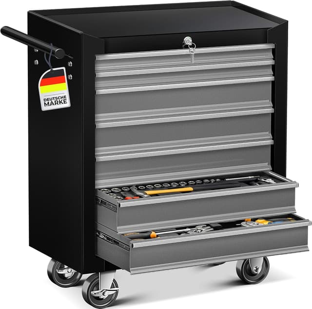 Detalle de Masko Werkstattwagen 7 Schubladen 🛠