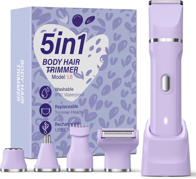 Detalle de HOHOLE 5-in-1 Bikini Trimmer for Women