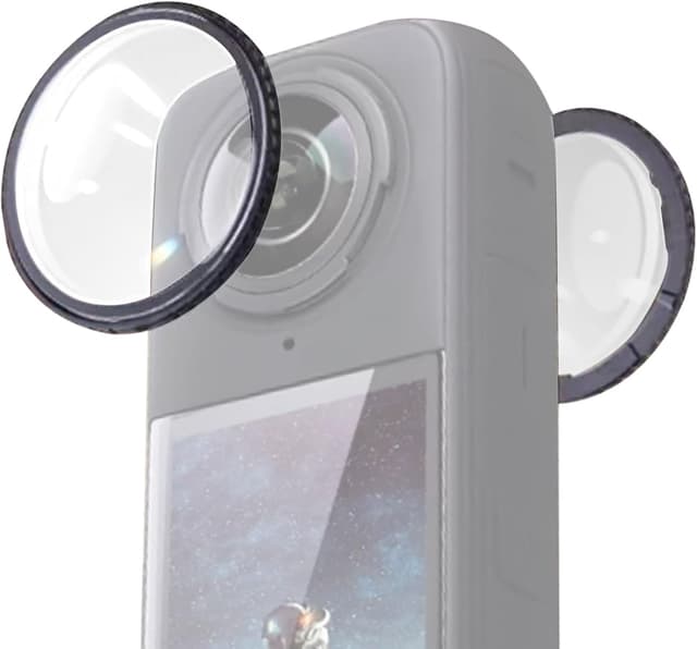 Detalle de Honbobo Lens Guards Premium for Insta360 X5 (9H glass lens protector)