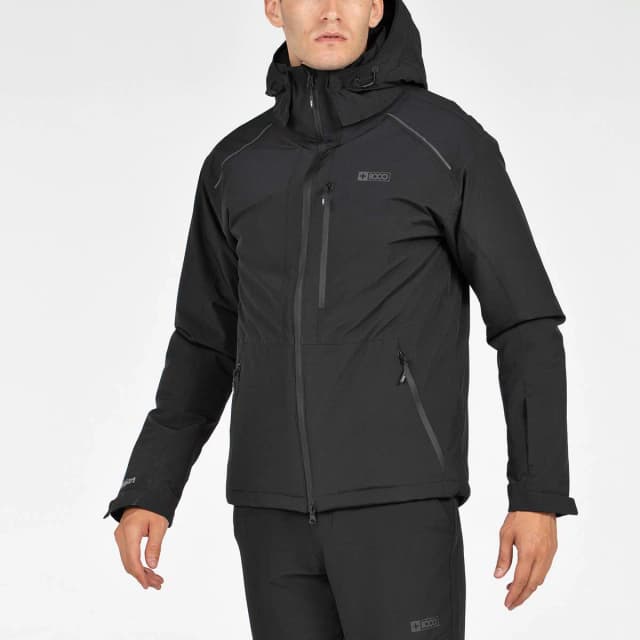 Thumbnail 1 de 8000 Anorack Parka de Hombre ventur negro 🧥