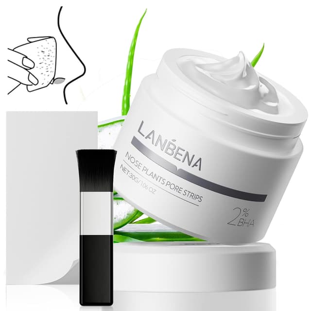 Detalle de LANBENA 2.0 Blackhead Nose Pore Strips 60pcs