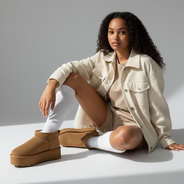 Thumbnail 5 de CUSHIONAIRE Hippy Women’s Platform Ankle Boots