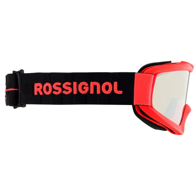 Detalle 2 de Rossignol Raffish Hero máscara de esquí y snow infantil con lentes intercambiables (6 a 12 años) Hot Red