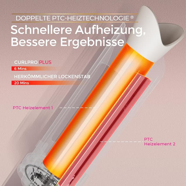 Thumbnail 2 de TYMO Curlpro Plus Lockenstab 25 mm Beach Waves