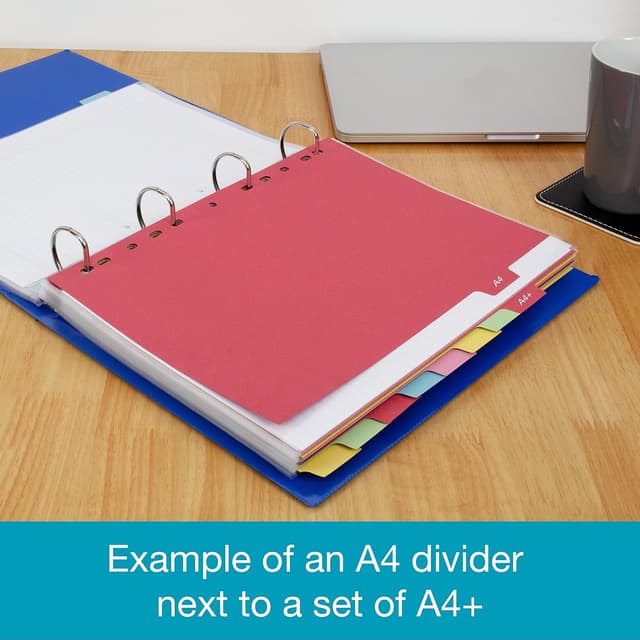 Thumbnail 4 de Elba A4+ Yellow 10 Part File Dividers