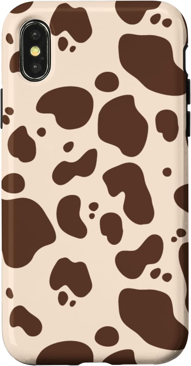 Detalle 1 de Custodia iPhone 14 Pro con stampa pelle di mucca