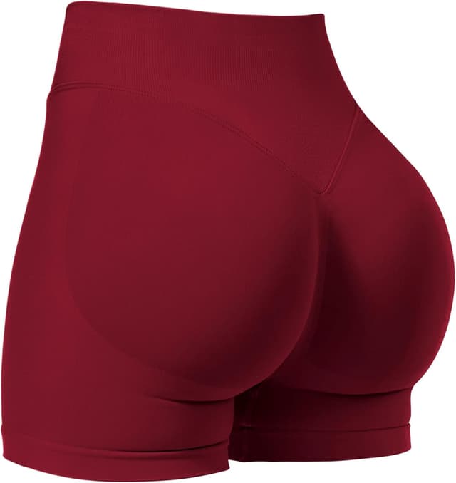 Detalle de VOYJOY Women Impact Scrunch Booty Biker Shorts 4.5"