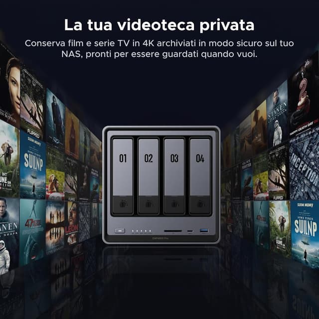 Thumbnail 3 de UGREEN NASync DXP4800 Pro NAS desktop 4 bay