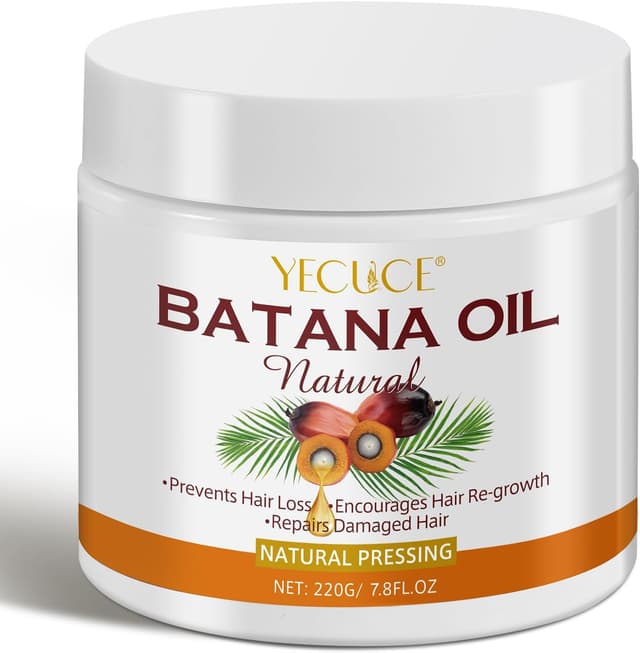 Detalle de Huile de batana pure pour la pousse des cheveux Dr Sebi Pure et Naturelle – 220 g