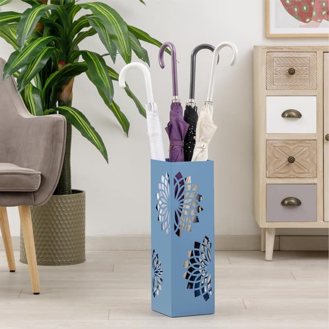 Detalle 2 de Baroni Home Portaombrelli Design Moderno 15,5×15,5×49 cm ☂