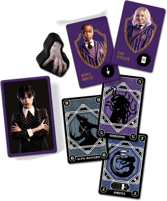 Detalle 2 de Cranio Creations Mercredi Jeu de cartes 2 à 6