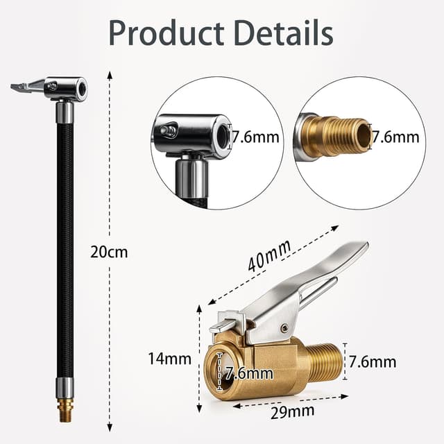 Thumbnail 1 de MOPUBZO Ventilverlängerung Set 20 cm