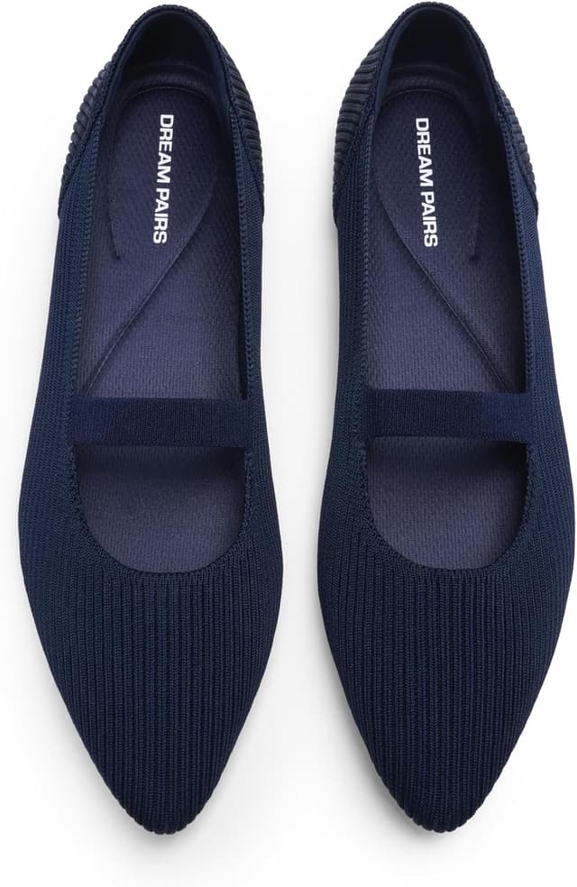 Detalle de DREAM PAIRS Ballerine Mary Jane a punta da donna comode per ufficio