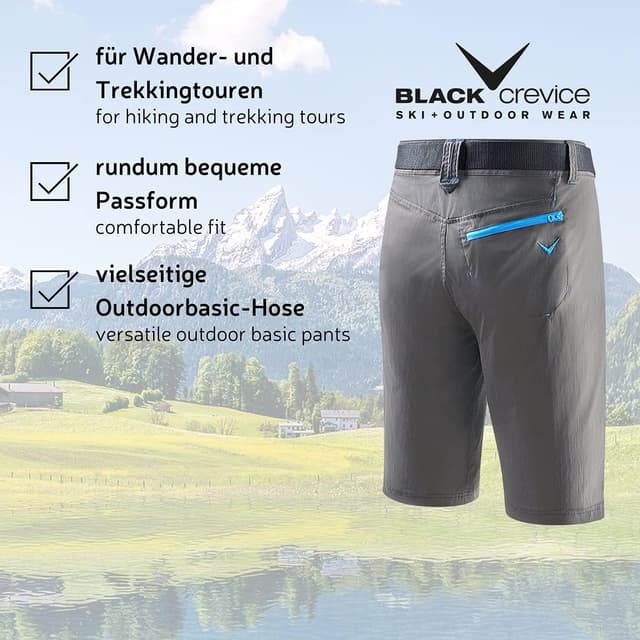 Thumbnail 5 de Black Crevice pantaloncini trekking da uomo