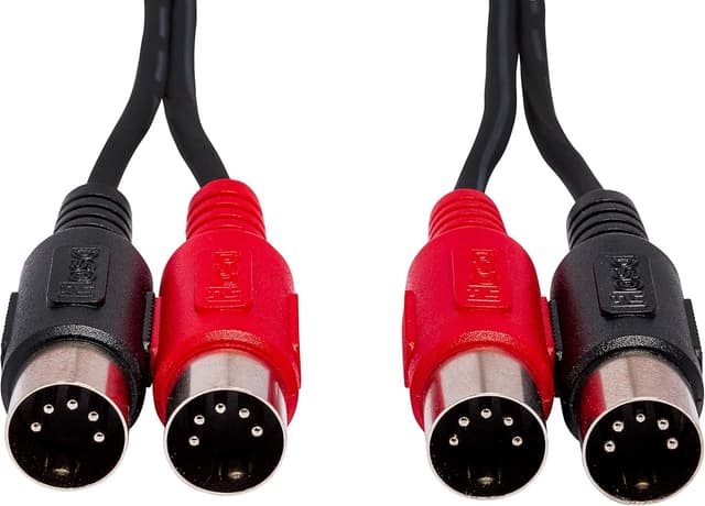 Thumbnail 2 de Hosa MID-204 Dual MIDI Cable 13.1 ft