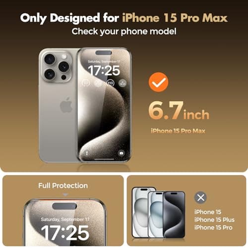 Thumbnail 1 de UNBREAKcable 15 Pro Max 6.7" Protector Priv