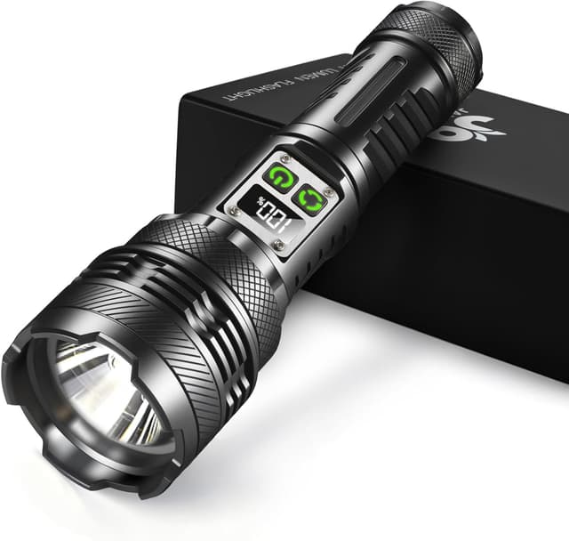 Detalle de JAY-PARK Torches 1,000,000 lumens LED torch 🔦