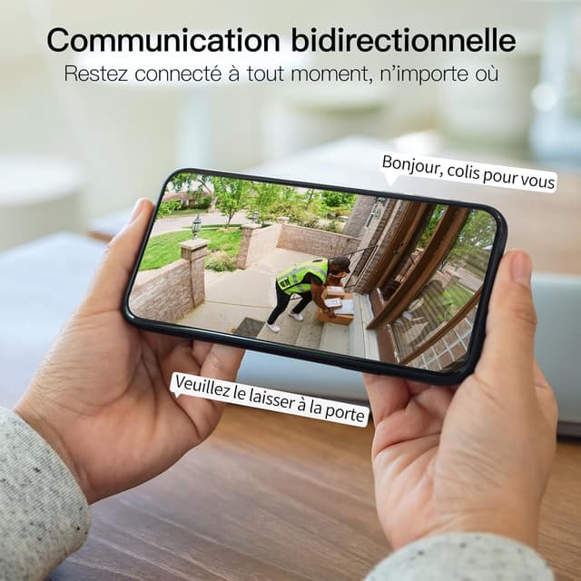 Thumbnail 6 de Caméra surveillance WiFi extérieure 2,5K