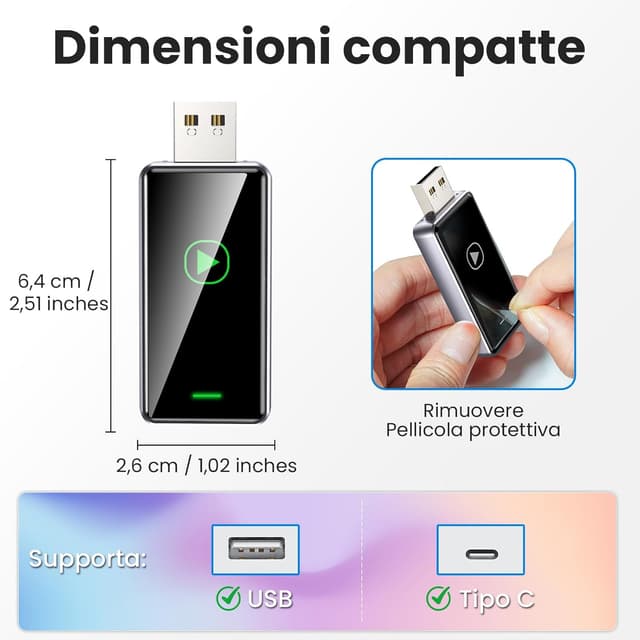 Detalle 2 de Alltotive S1 CarPlay wireless 2016