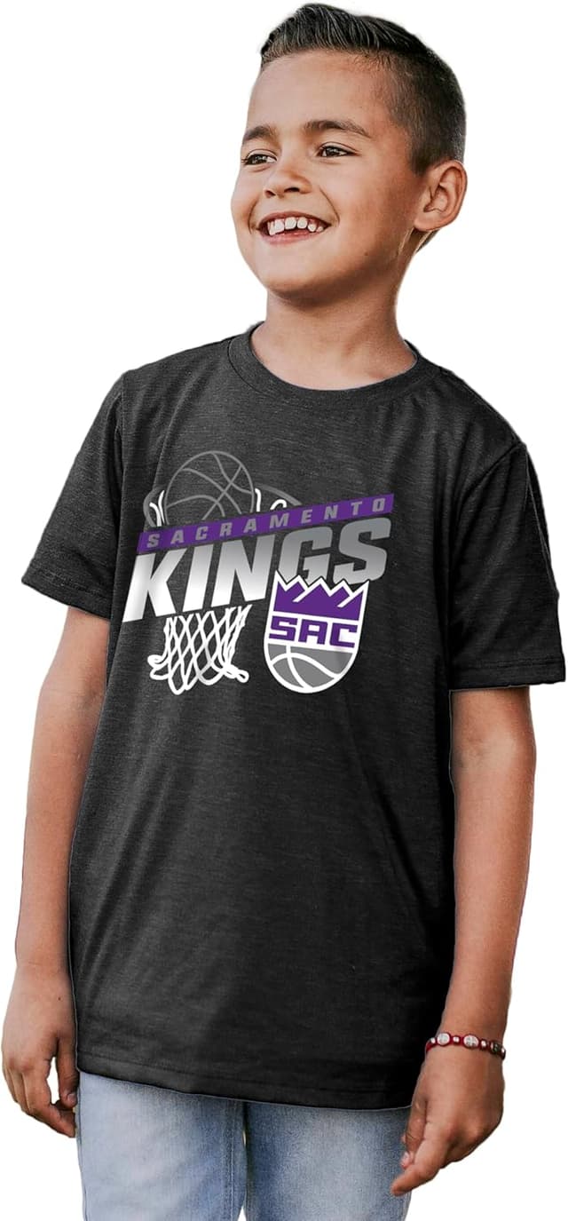 Thumbnail 6 de Blue 84 Youth Tri-Blend NBA T-Shirt (Memphis Grizzlies) – Hoop Team Color