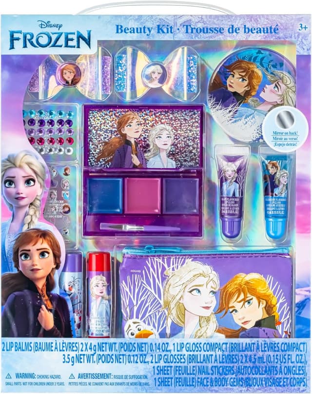 Detalle de Disney Frozen Townley Girl set maquillaje niñas