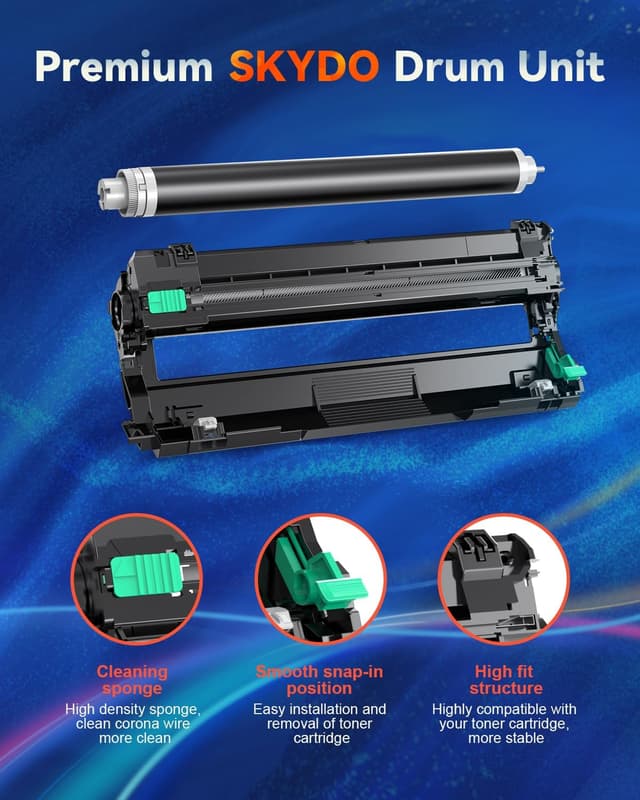 Thumbnail 3 de Skydo DR241CL Tambor Compatible para Brother InkJet (15,000 páginas)