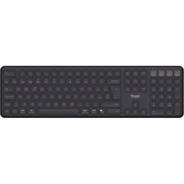 Imagen de Trust Vaiya Teclado inalámbrico Bluetooth multidispositivo recargable ⌨ en OfertitasTOP