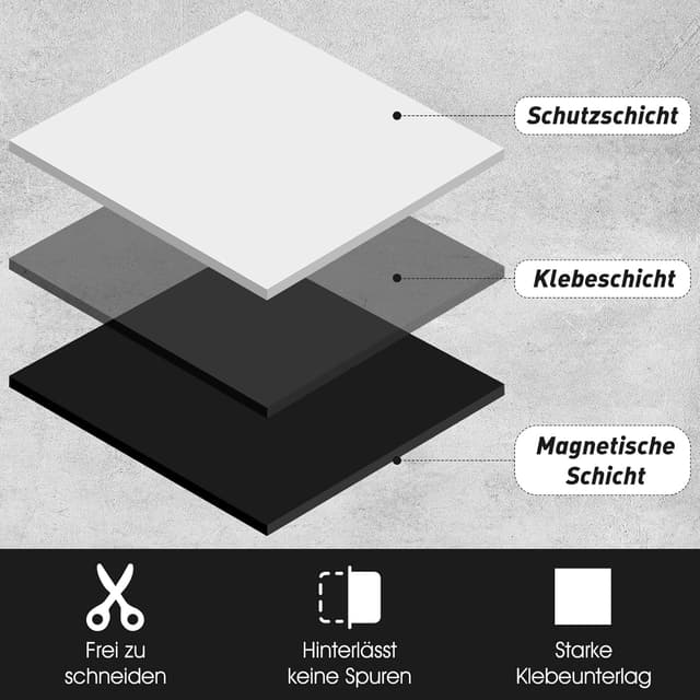 Thumbnail 5 de 20x20mm Magnetplättchen 210 Stück für Fotos