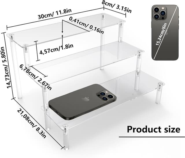Detalle 2 de AZEAM Acryl Riser Display 30 cm