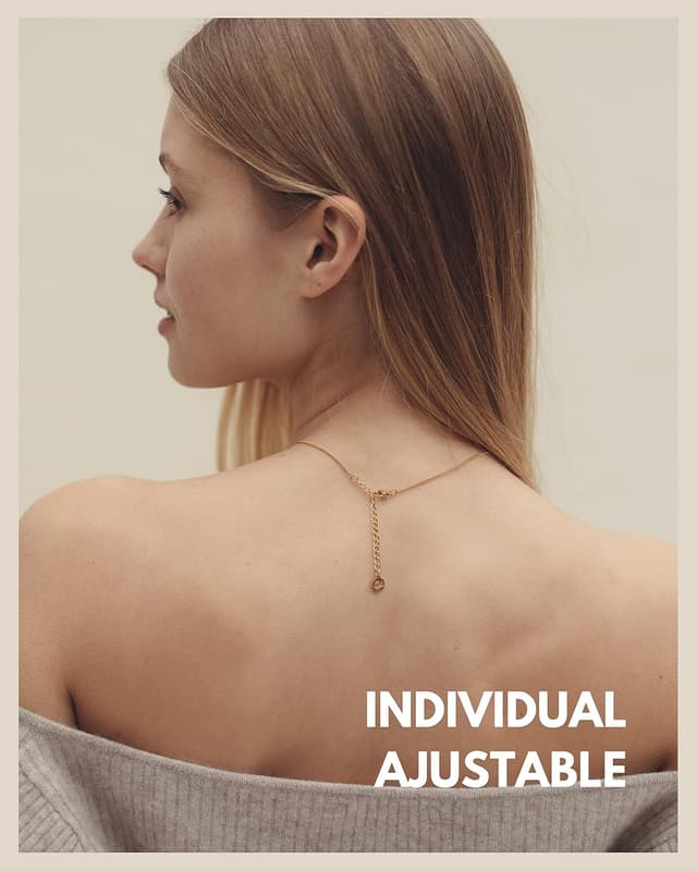 Thumbnail 3 de GD GOOD.designs Cadena con letras 18K