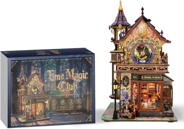 Thumbnail 6 de DIY Miniature House Kit book nook 3D