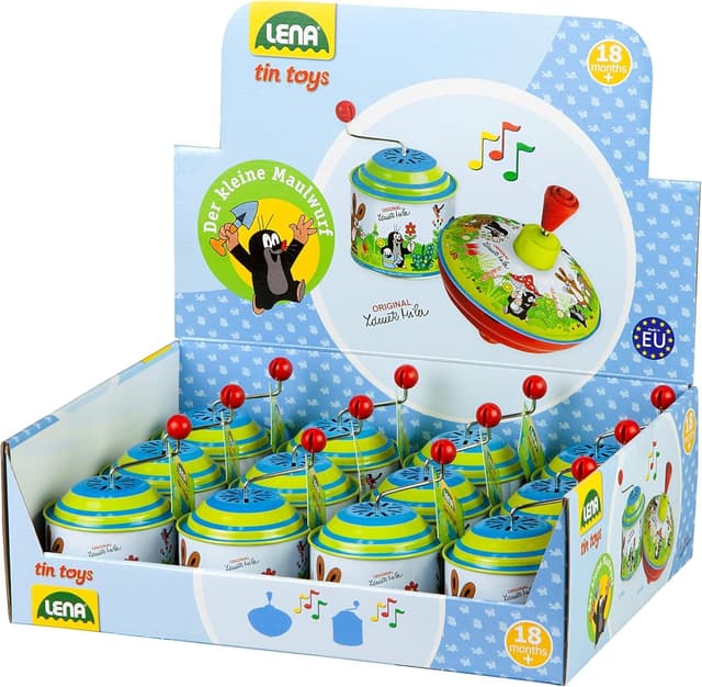 Thumbnail 3 de LENA tin toys 52768 Musikdrehdose Der kleine Maulwurf