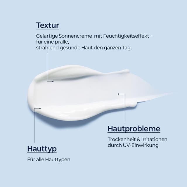 Detalle 2 de ISNTREE Hyaluronic Acid Watery Sun Gel (50 ml) SPF 50+ PA++++ – leichtes Sonnengel für tägliche UV-Pflege