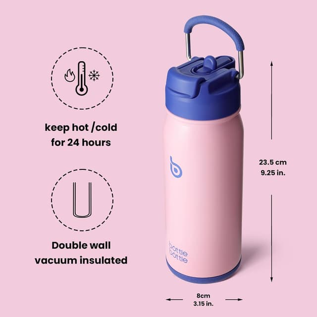 Thumbnail 4 de BOTTLE BOTTLE 470ml insulated kids water bottle