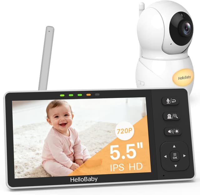 Imagen de HelloBaby Baby Monitor 5,5" écran en OfertitasTOP