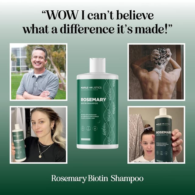 Thumbnail 3 de Volumizing Biotin and Rosemary Shampoo 16 Fl Oz