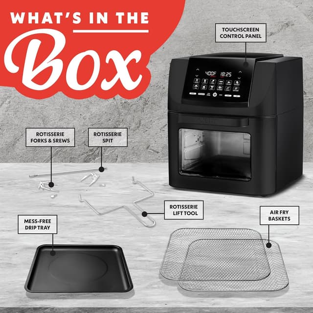 Thumbnail 5 de Gourmia Air Fryer Oven 14 Qt