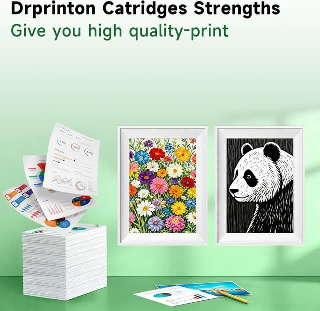 Detalle 2 de 305XL High Yield Ink Cartridges (Black & Colour) – 2-Pack Replacement for HP 305